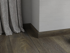 Fine Floor FF-1975/2075 Плинтус Дуб Бергамо