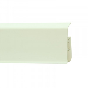 Пластиковый плинтус Royce 80 мм (2200x80x20) 318 Белый Матовый