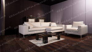 Инженерная доска Global Parquet "Classic" / Американ. Орех Тёмный