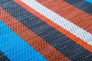 Плетеный виниловый пол Hoffmann Stripe / ECO - 31001