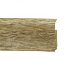Пластиковый плинтус Royce 80 мм (2200x80x20) 330 Дуб Летний